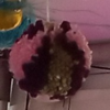 Pink purple khaki planet