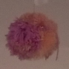 Pink and purple pastel