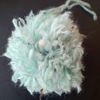 light blue and fluffy