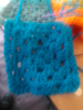 It's electric blue