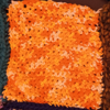 variegated orange and yellow square