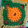yellow centre circle and green square border