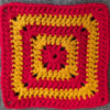 Alternating red and yellow rounds