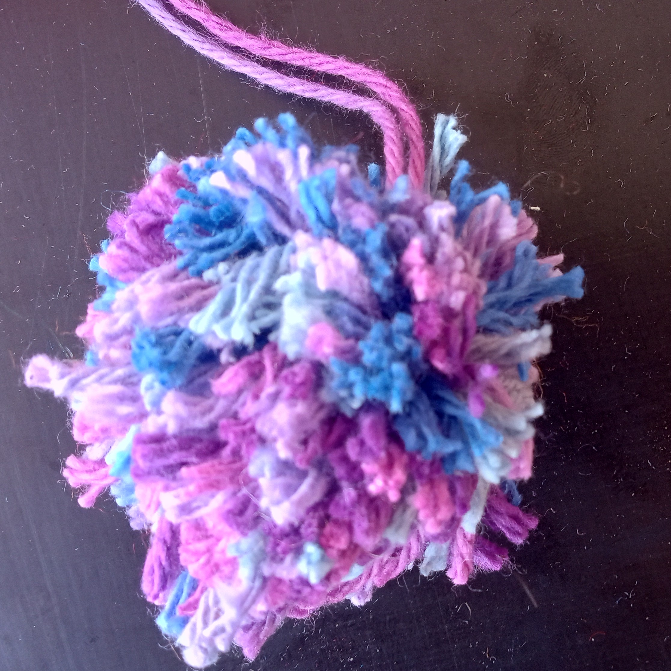 mixed blues and purples throughout